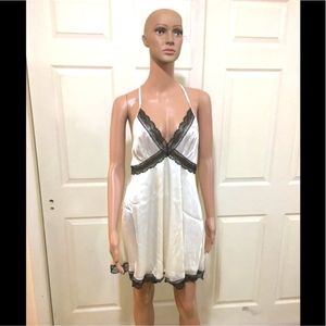 Backless Satin Dress